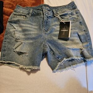 Flamingals Jean Shorts